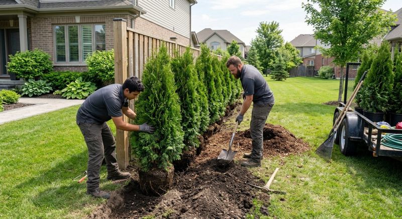 Cypress Mulch Installation in Ventura County, CA